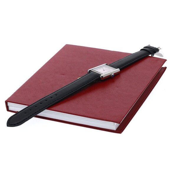 CARTIER Tank solo SM W5200000 pink Dial Quartz Ladies Watch_894882 - Picture 2 of 7